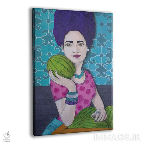 تابلو دکوراتیو هندوانه اثر ایرینا پاندوا - نمای پرسپکتیو محصول