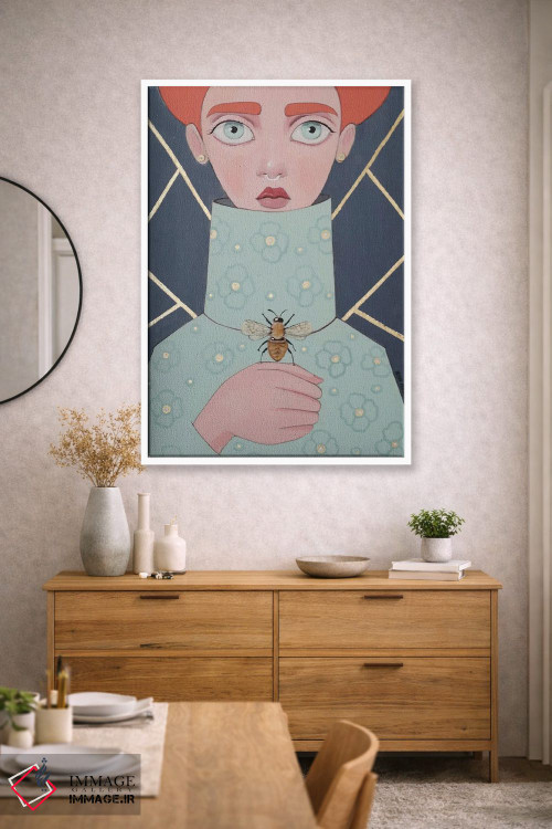 تابلو دکوراتیو زنبور اثر ایرینا پاندوا - D3W