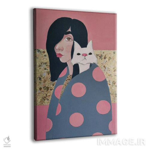 تابلو دکوراتیو آدم من اثر ایرینا پاندوا - نمای پرسپکتیو محصول