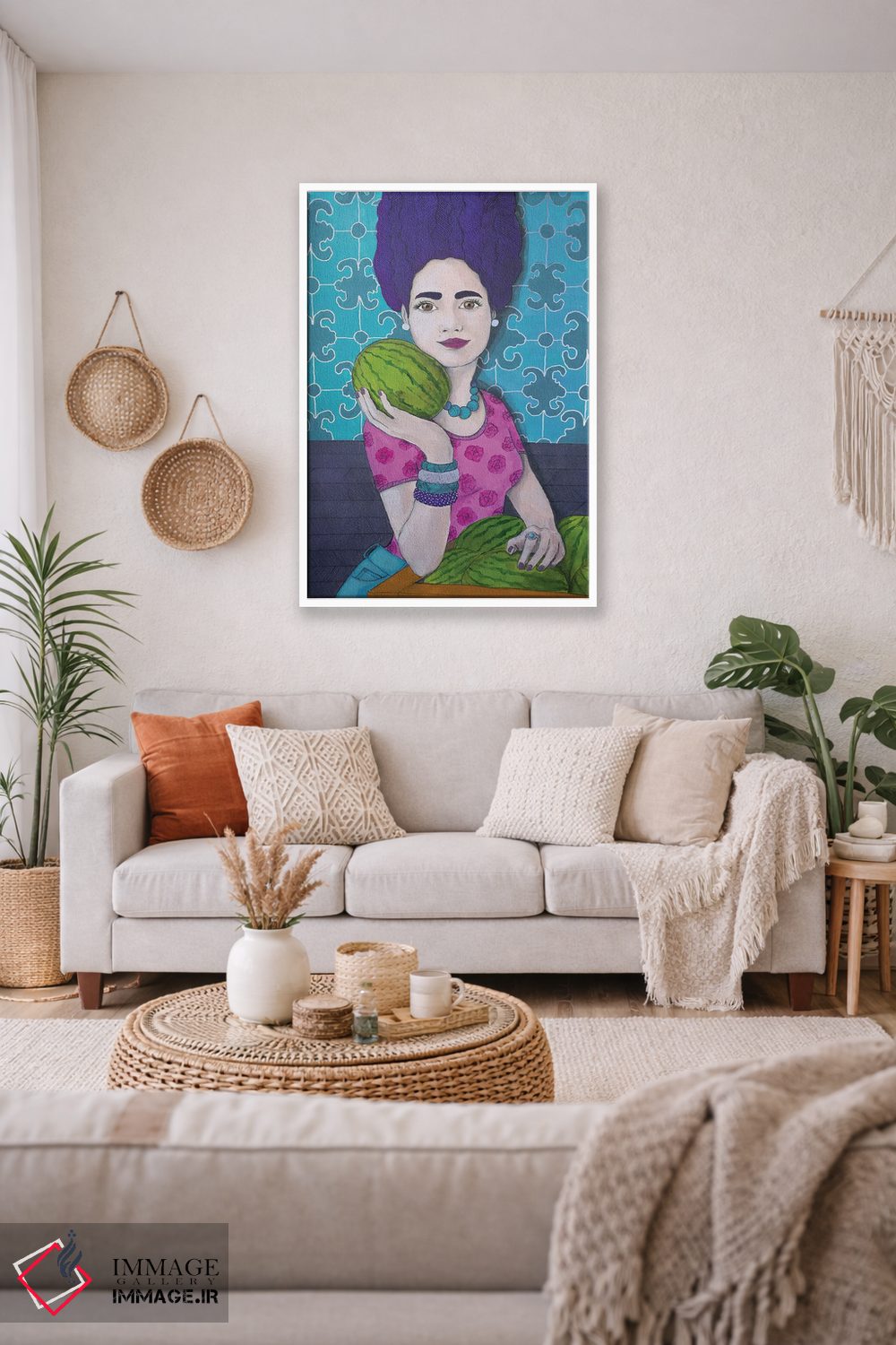 تابلو دکوراتیو هندوانه اثر ایرینا پاندوا - D2W