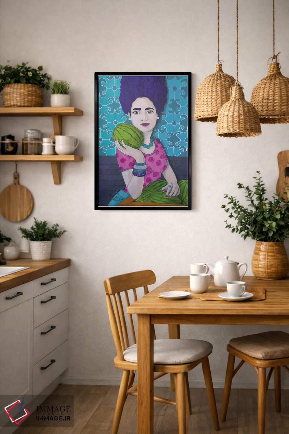 تابلو دکوراتیو هندوانه اثر ایرینا پاندوا - D5B