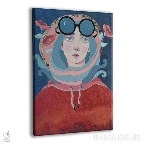 تابلو دکوراتیو سفر دریایی اثر ایرینا پاندوا - نمای پرسپکتیو محصول