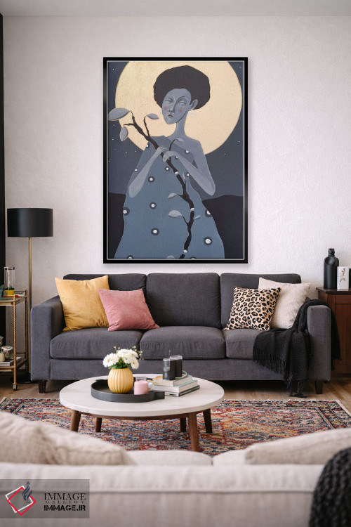 تابلو دکوراتیو مادر شب ۲ اثر ایرینا پاندوا - D1B