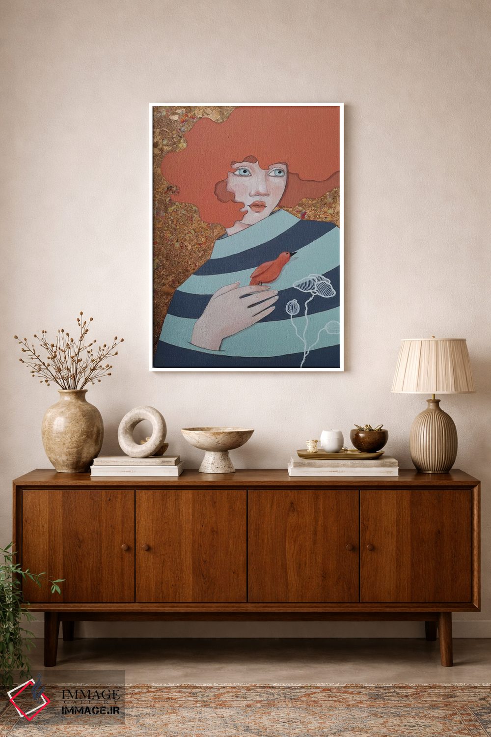 تابلو دکوراتیو ماشا اثر ایرینا پاندوا - D1W