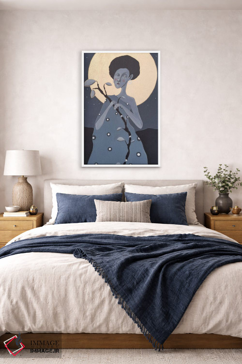 تابلو دکوراتیو مادر شب ۲ اثر ایرینا پاندوا - D6W