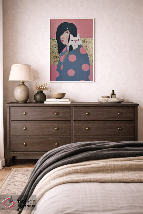 تابلو دکوراتیو آدم من اثر ایرینا پاندوا - D2W