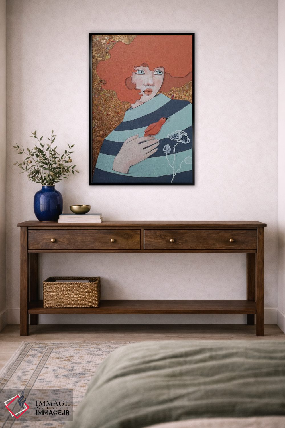 تابلو دکوراتیو ماشا اثر ایرینا پاندوا - D6B