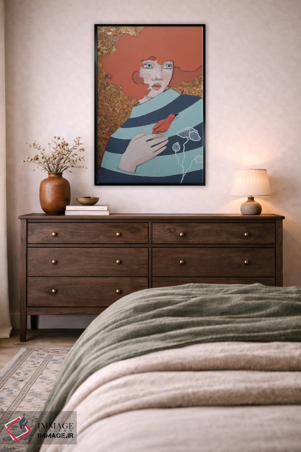 تابلو دکوراتیو ماشا اثر ایرینا پاندوا - D5B