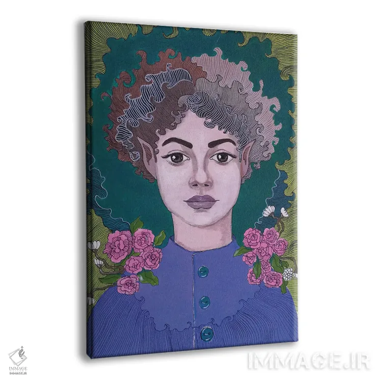 تابلو دکوراتیو الف اثر ایرینا پاندوا - نمای پرسپکتیو محصول