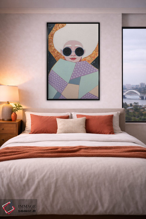 تابلو دکوراتیو ستاره بینی اثر ایرینا پاندوا - D4B