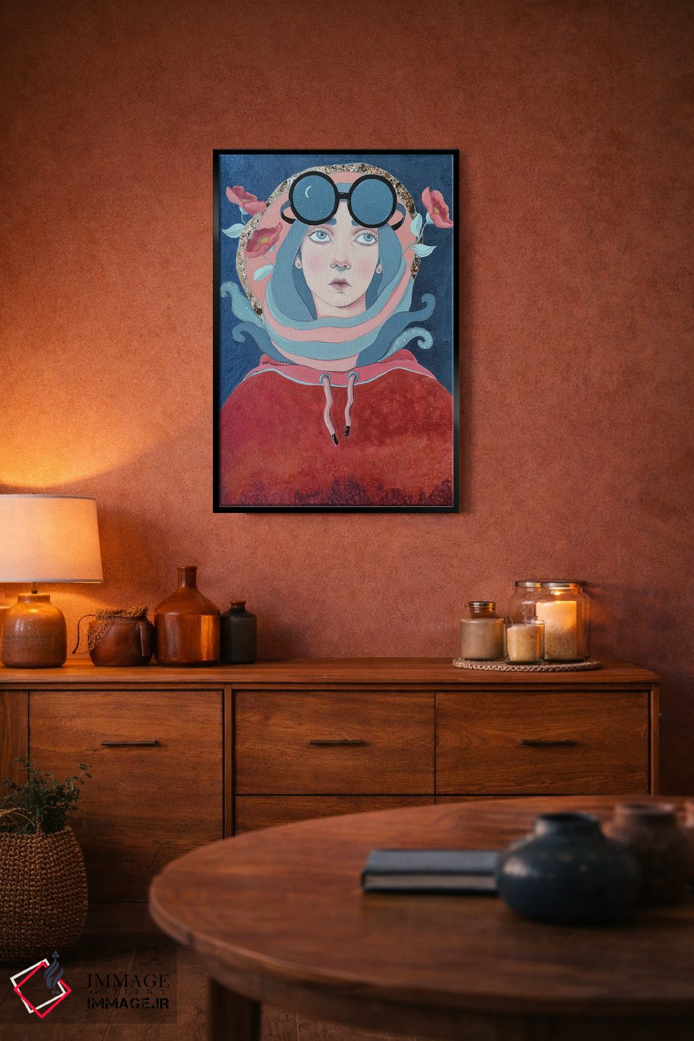 تابلو دکوراتیو سفر دریایی اثر ایرینا پاندوا - D4B