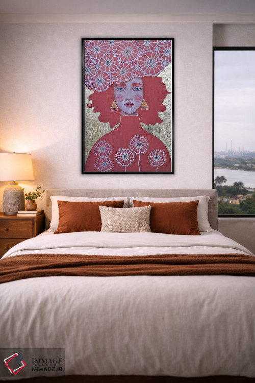 تابلو دکوراتیو طلایی اثر ایرینا پاندوا - D4B