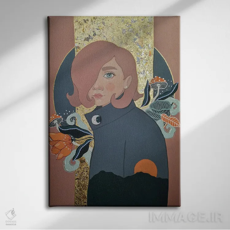 تابلو دکوراتیو سفر اثر ایرینا پاندوا - نمای روبهرو روی دیوار