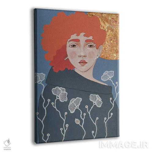 تابلو دکوراتیو لیلی اثر ایرینا پاندوا - نمای پرسپکتیو محصول