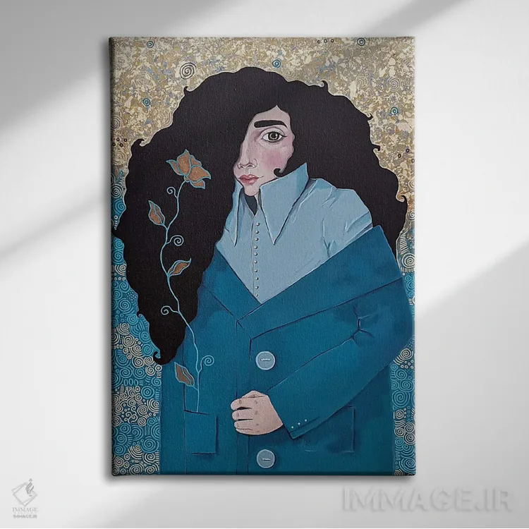 تابلو دکوراتیو برمی گردم اثر ایرینا پاندوا - نمای روبهرو روی دیوار