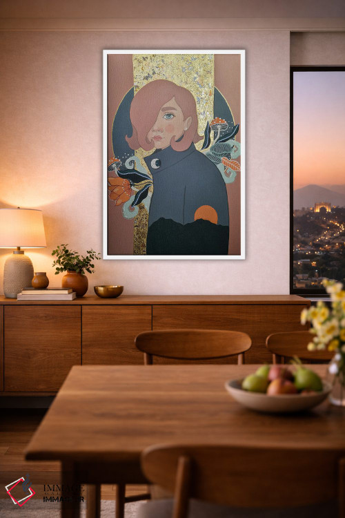 تابلو دکوراتیو سفر اثر ایرینا پاندوا - D2W