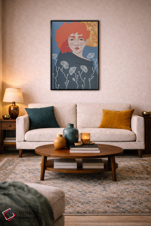 تابلو دکوراتیو لیلی اثر ایرینا پاندوا - D4B