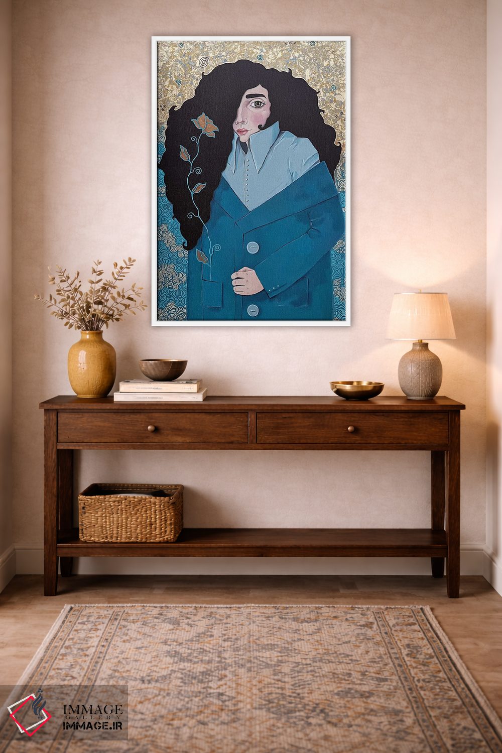 تابلو دکوراتیو برمی گردم اثر ایرینا پاندوا - D1W