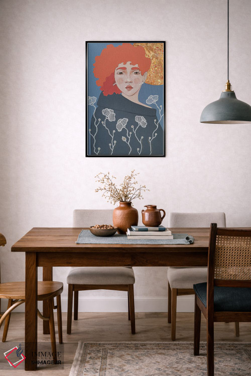 تابلو دکوراتیو لیلی اثر ایرینا پاندوا - D5B