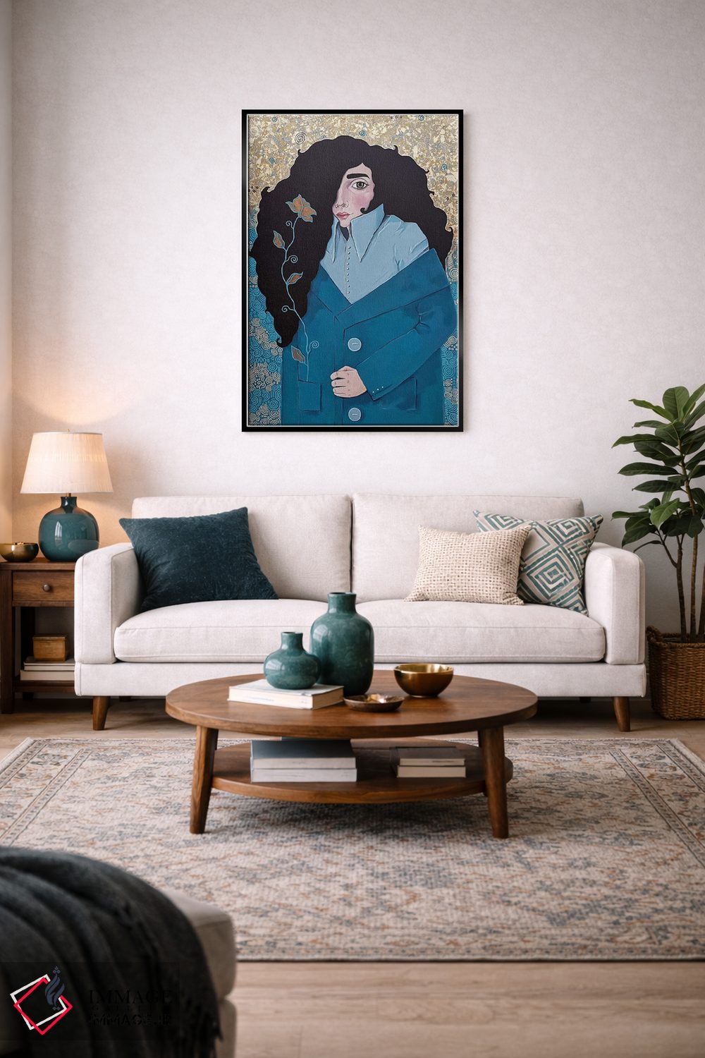 تابلو دکوراتیو برمی گردم اثر ایرینا پاندوا - D4B