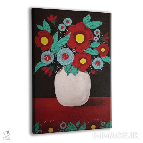 تابلو دکوراتیو گل ها اثر ایرینا پاندوا - نمای پرسپکتیو محصول