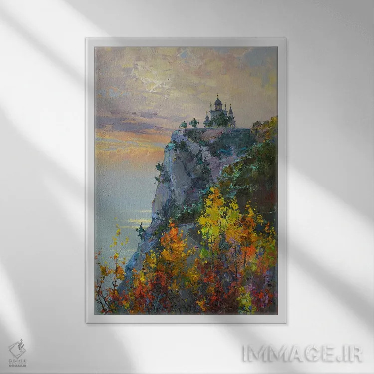 تابلو دکوراتیو کلیسای فوروس اثر ایگور پوزدف - نمای قابدار سفید