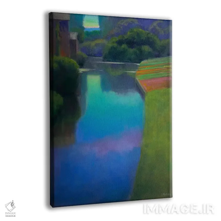 تابلو دکوراتیو غروب در کانتوور اثر ایان رابرتز - نمای پرسپکتیو محصول