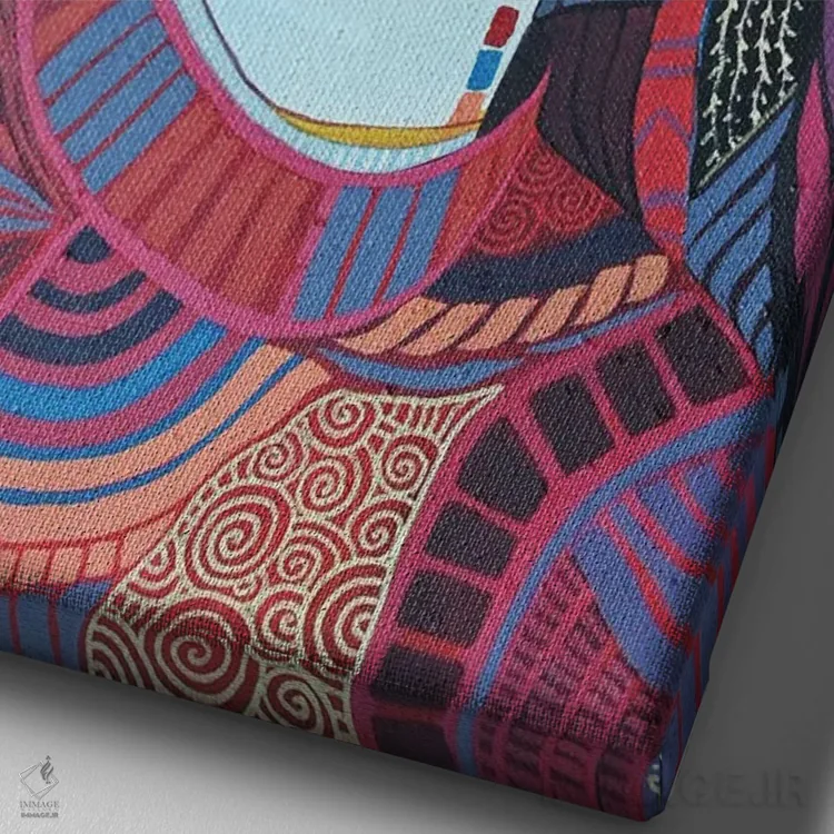 تابلو دکوراتیو سنت اثر ایرینا پاندوا - نمای نزدیک بافت بوم