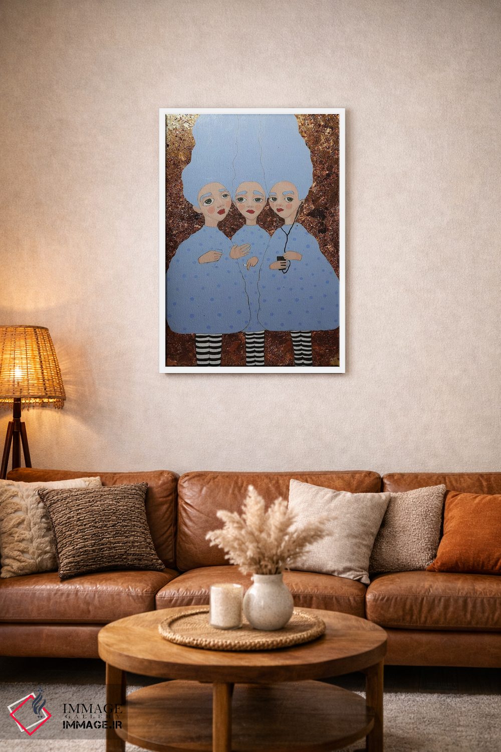 تابلو دکوراتیو بیرون رفتن اثر ایرینا پاندوا - D2W