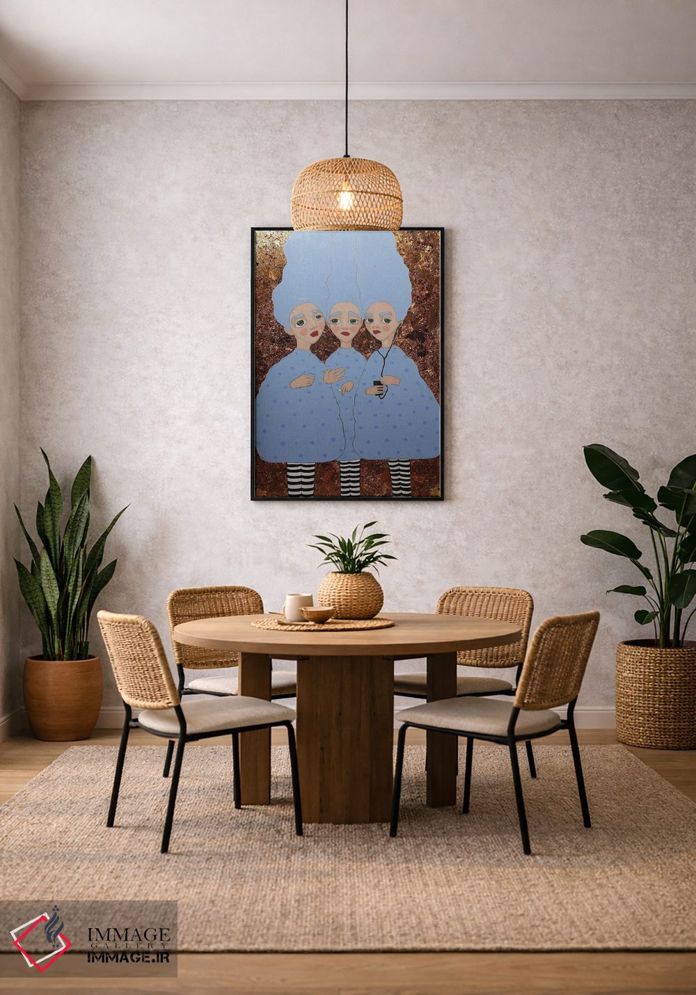 تابلو دکوراتیو بیرون رفتن اثر ایرینا پاندوا - D4B