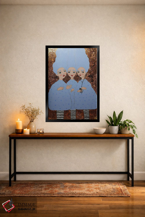 تابلو دکوراتیو بیرون رفتن اثر ایرینا پاندوا - D6B