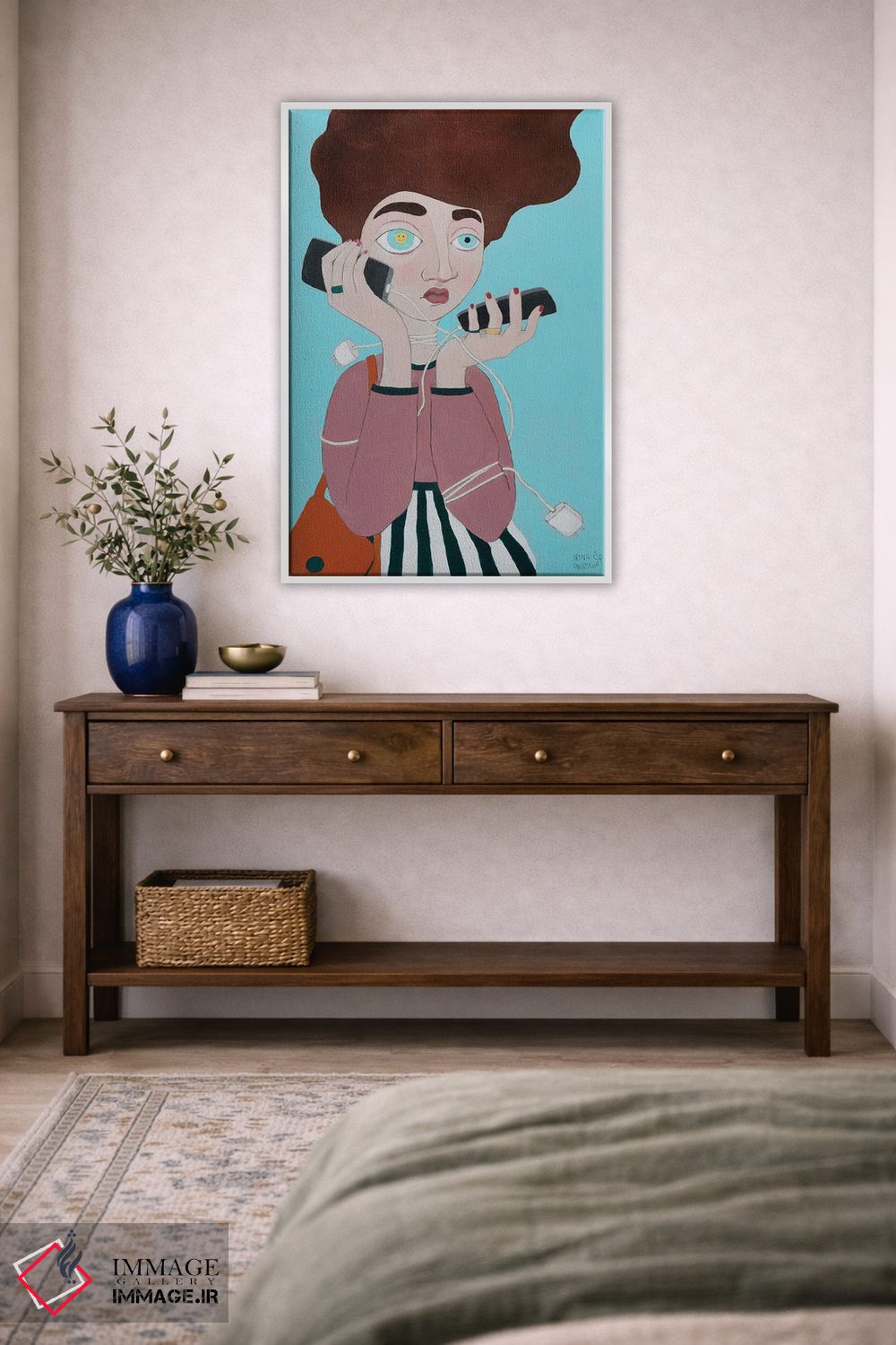 تابلو دکوراتیو زندگی اجتماعی اثر ایرینا پاندوا - D2W