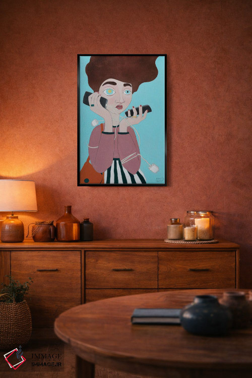 تابلو دکوراتیو زندگی اجتماعی اثر ایرینا پاندوا - D4B