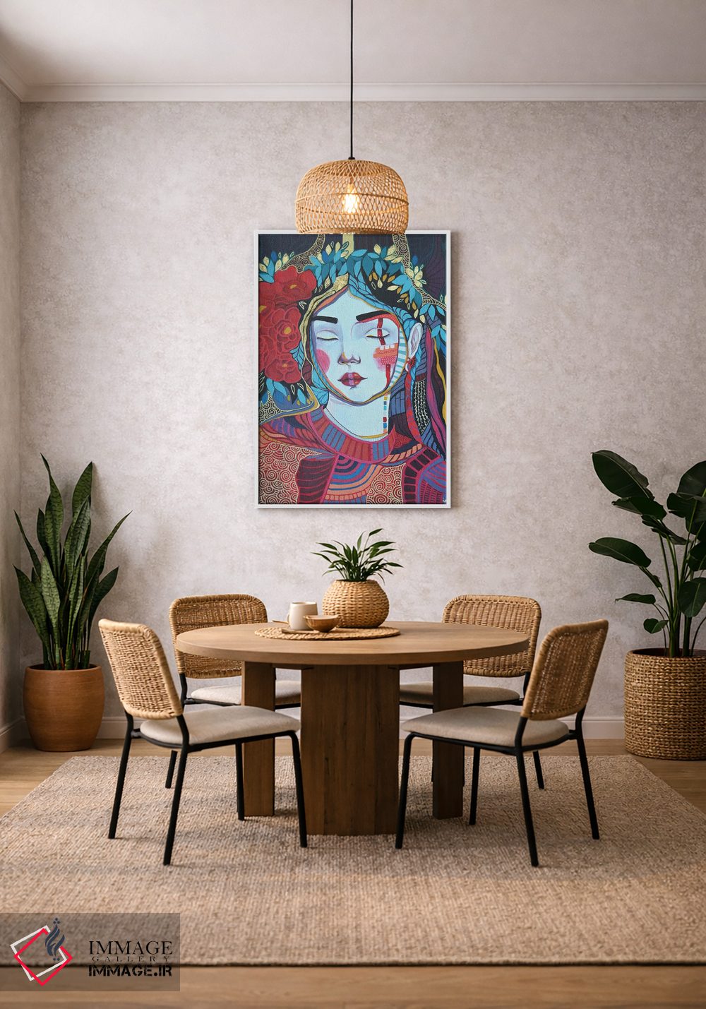 تابلو دکوراتیو سنت اثر ایرینا پاندوا - D1W