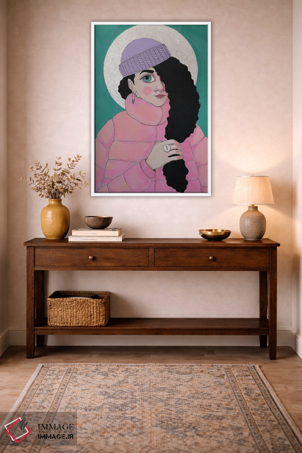 تابلو دکوراتیو ماه در عقرب اثر ایرینا پاندوا - D2W