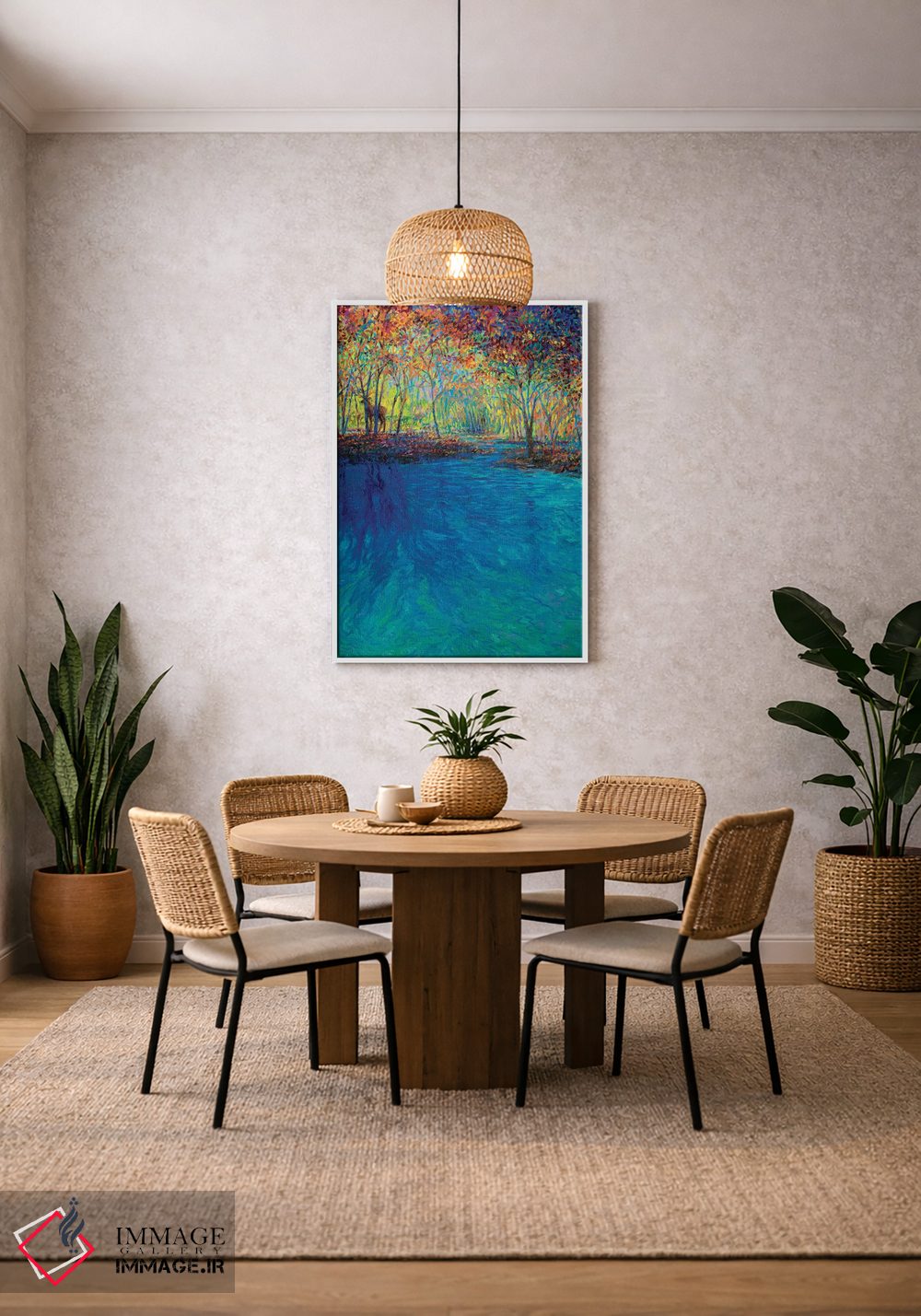 تابلو دکوراتیو کئولادو اثر آیریس اسکات - D2W