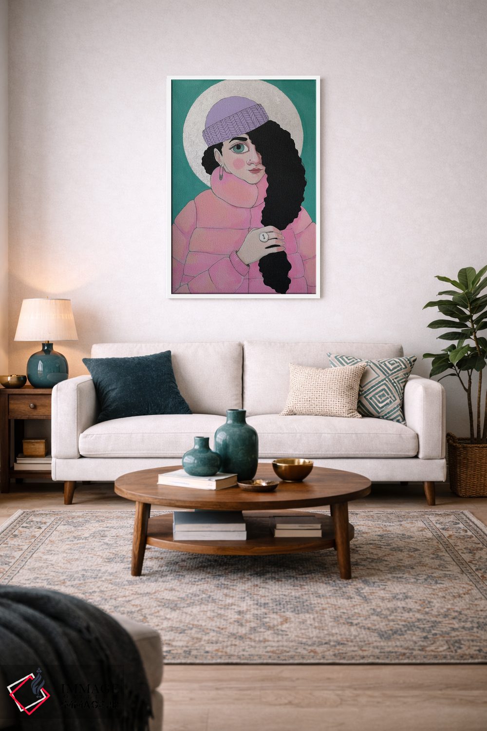 تابلو دکوراتیو ماه در عقرب اثر ایرینا پاندوا - D3W