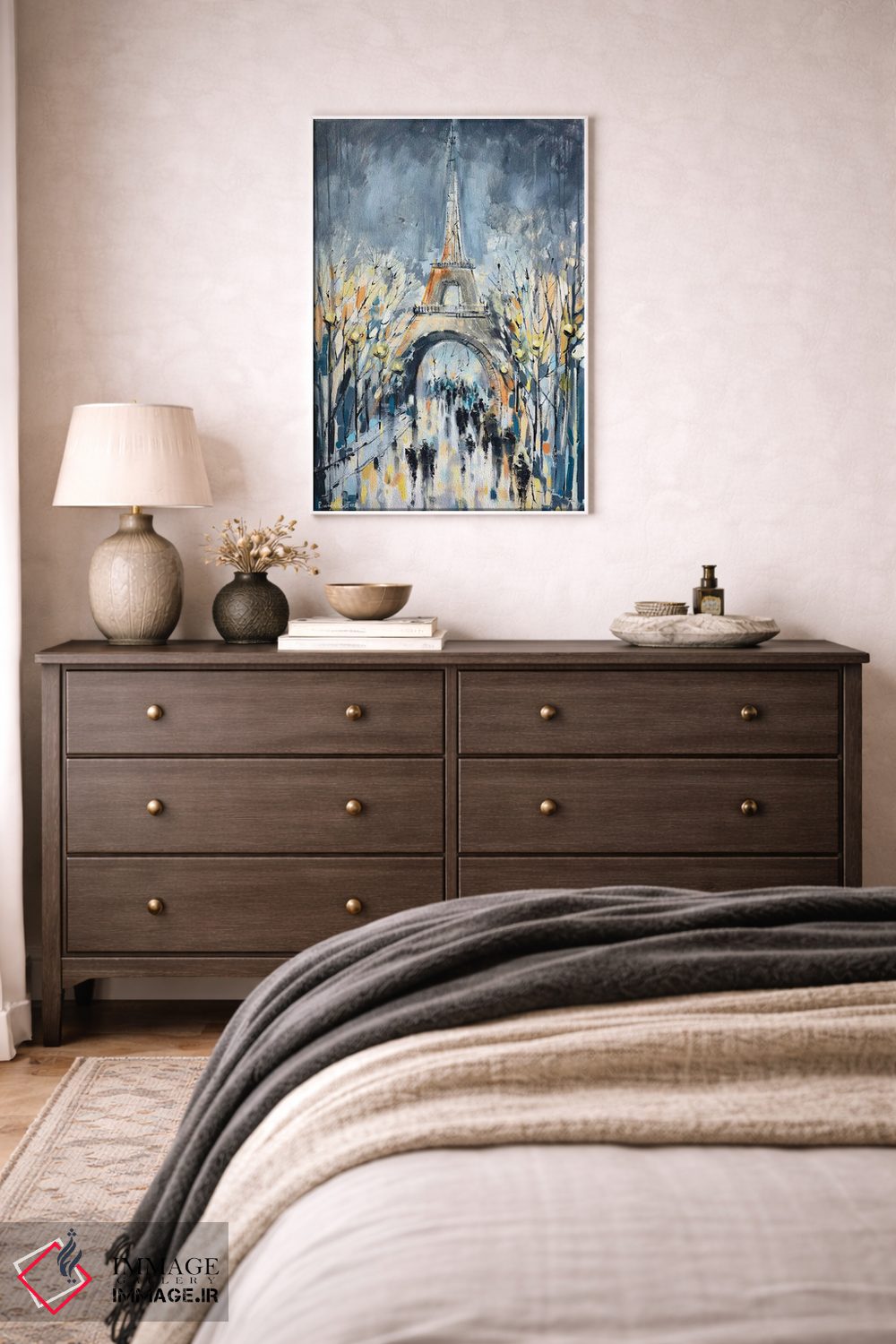 تابلو مدرن پاریس اثر ایرینا رومیانسه وا - D2W