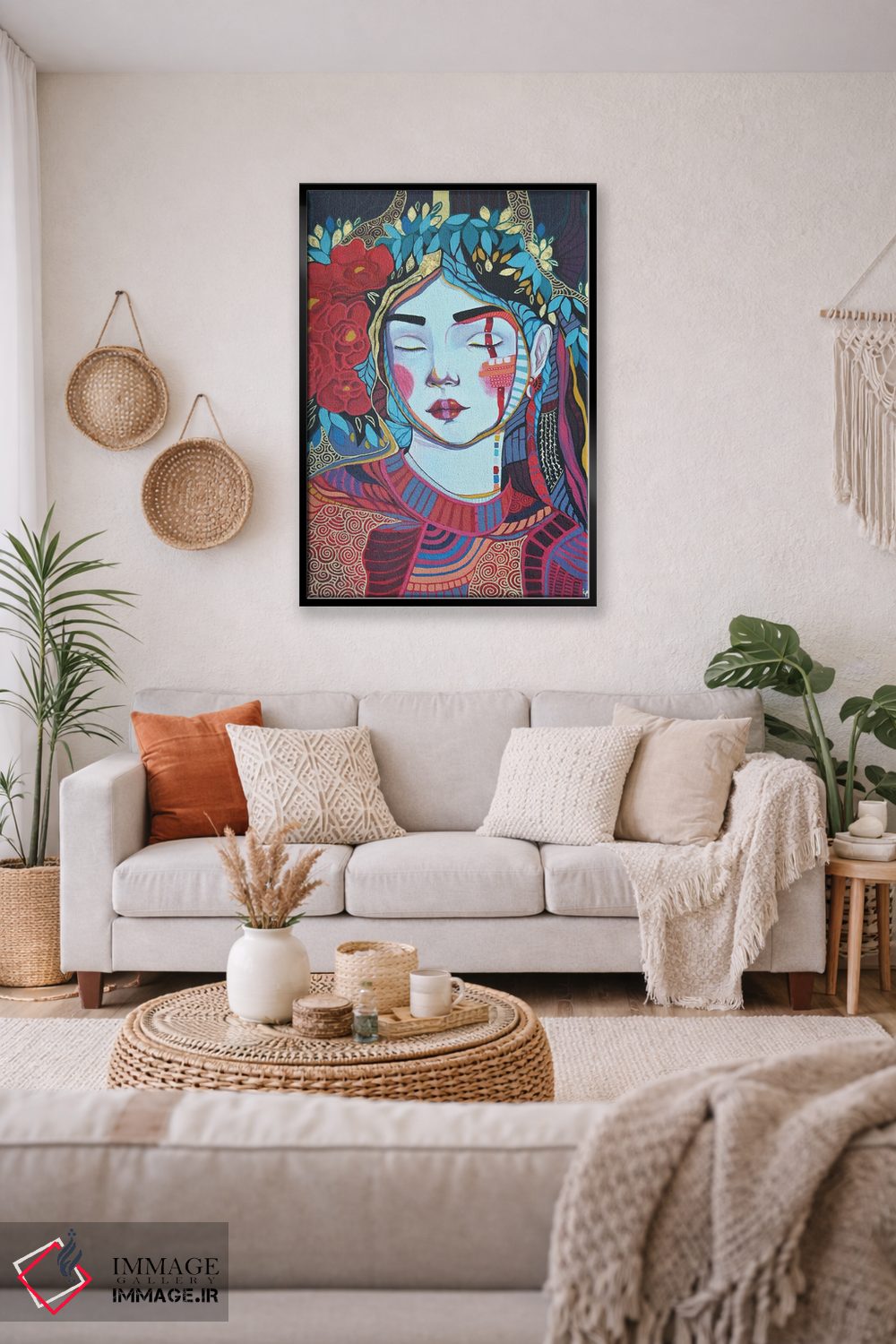 تابلو دکوراتیو سنت اثر ایرینا پاندوا - D3B