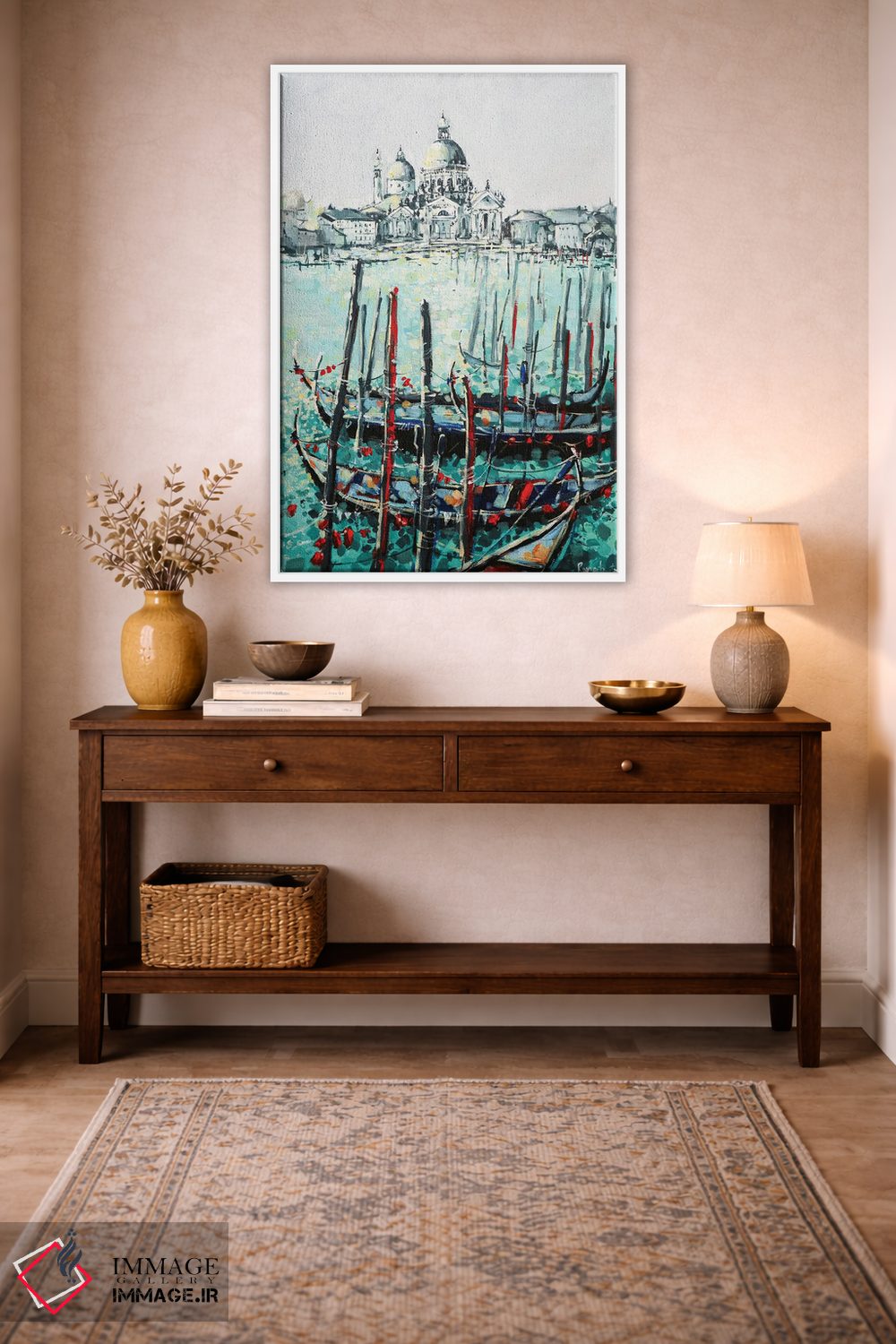 تابلو دکوراتیو کلیسای سنت مارک اثر ایرینا رومیانسه وا - D3W