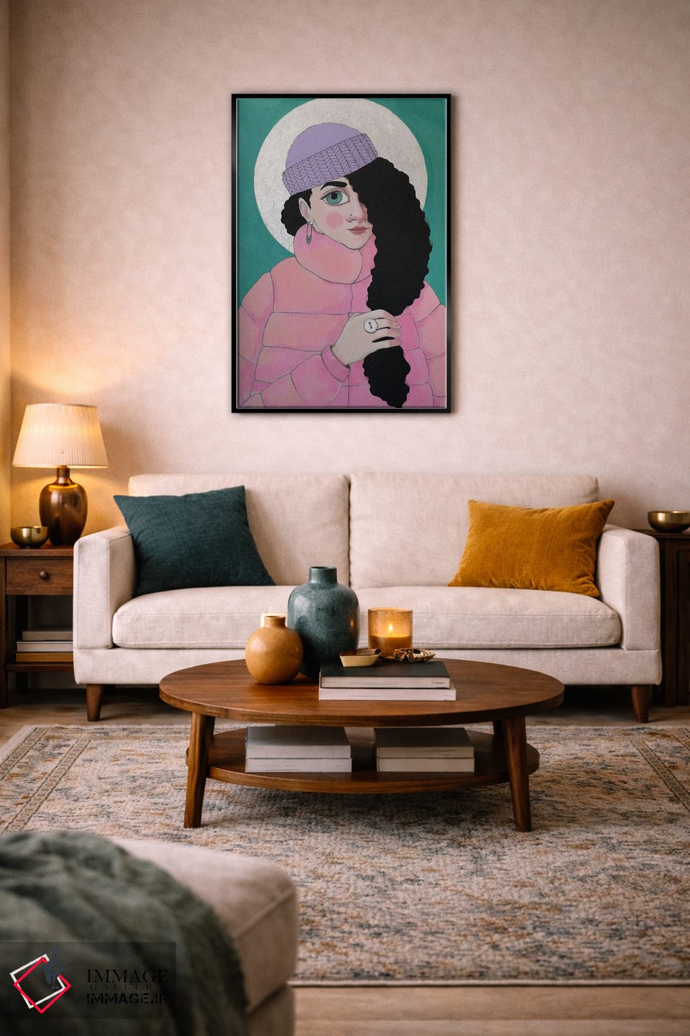 تابلو دکوراتیو ماه در عقرب اثر ایرینا پاندوا - D5B