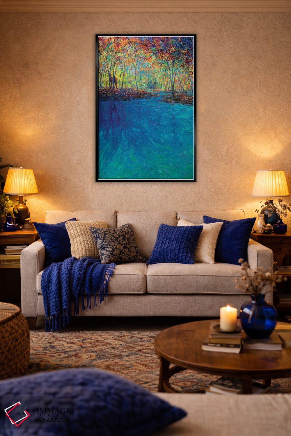 تابلو دکوراتیو کئولادو اثر آیریس اسکات - D4B