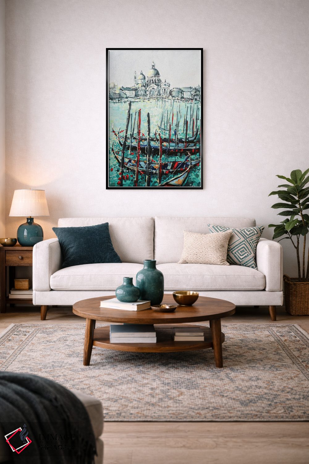 تابلو دکوراتیو کلیسای سنت مارک اثر ایرینا رومیانسه وا - D5B