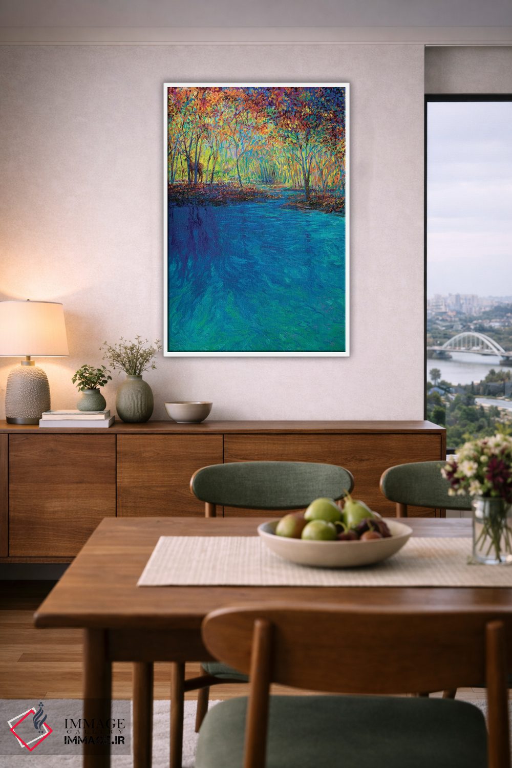 تابلو دکوراتیو کئولادو اثر آیریس اسکات - D6W