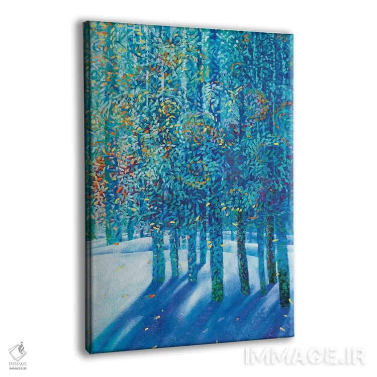 تابلو دکوراتیو برف اثر آیریس اسکات - نمای پرسپکتیو محصول