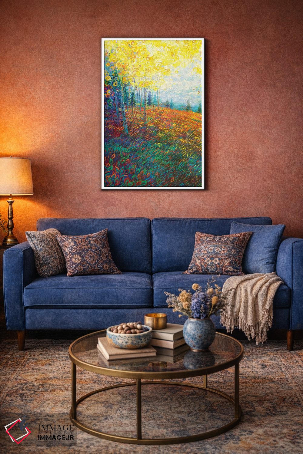 تابلو دکوراتیو تعادل اثر آیریس اسکات - D3W