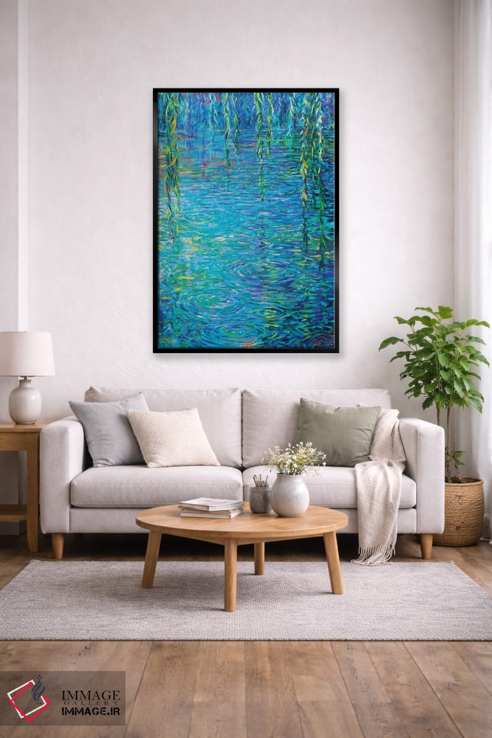 تابلو دکوراتیو تالاب واکس ویلو بخش سوم اثر آیریس اسکات - D2B