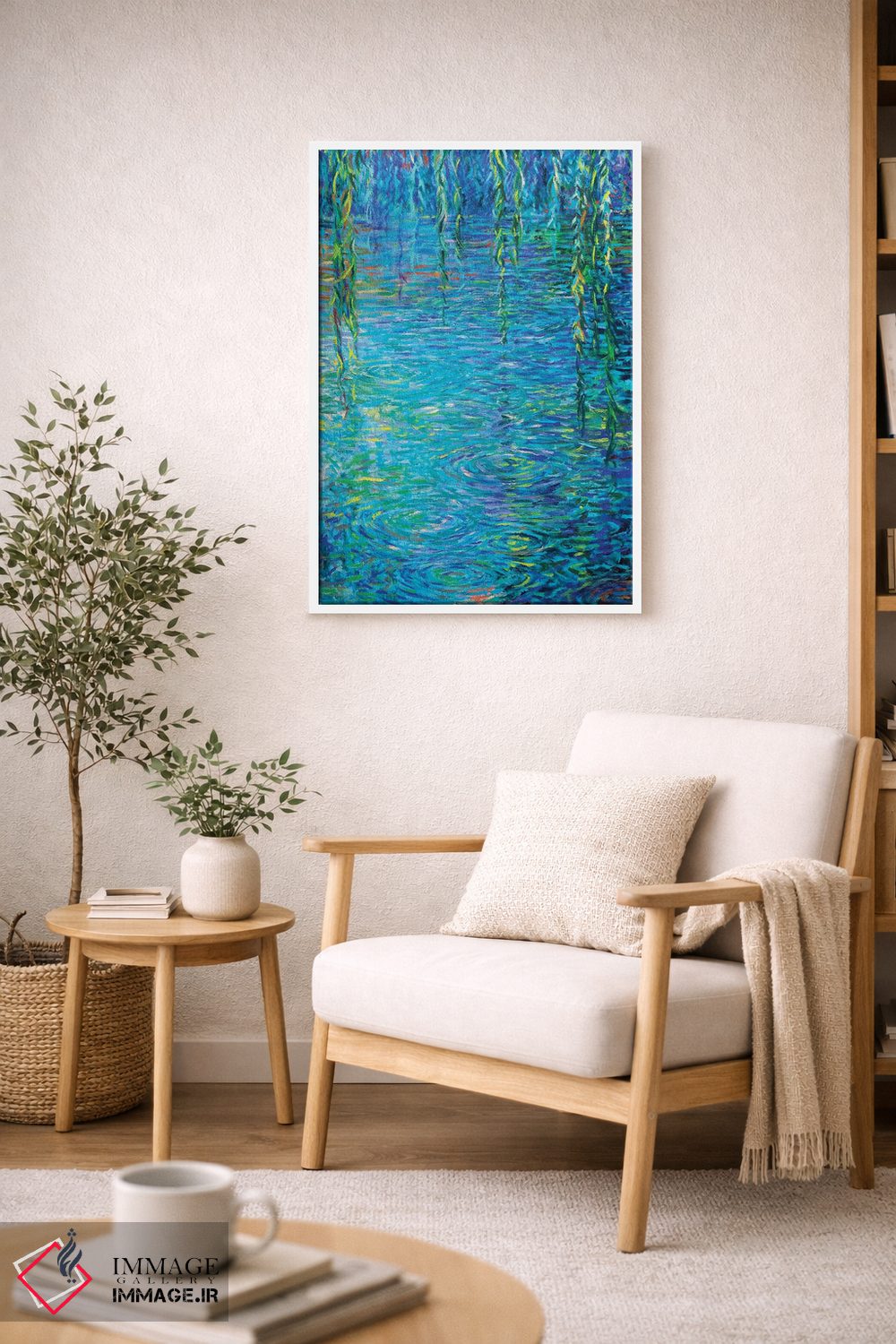 تابلو دکوراتیو تالاب واکس ویلو بخش سوم اثر آیریس اسکات - D6W