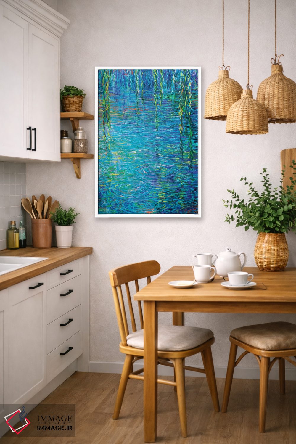 تابلو دکوراتیو تالاب واکس ویلو بخش سوم اثر آیریس اسکات - D5W