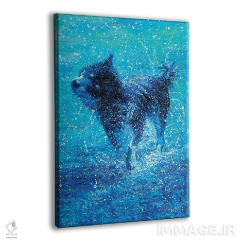 تابلو دکوراتیو کوکو اثر آیریس اسکات - نمای پرسپکتیو محصول